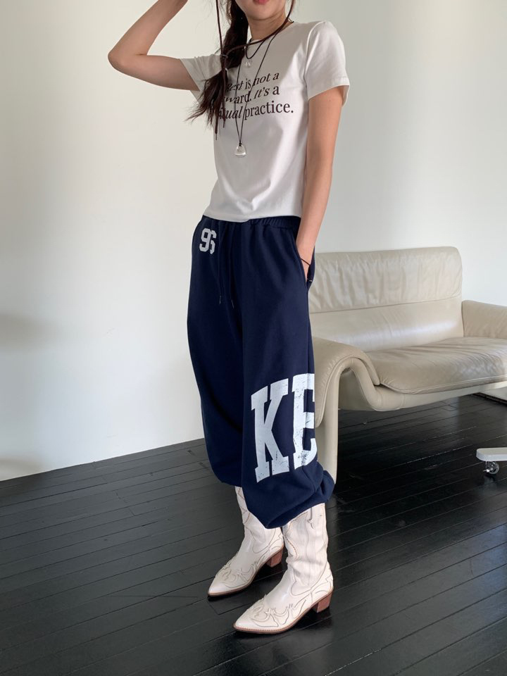 MORE THAN-P韓國直郵㊣女士新品時尚推薦人氣真品休閑休閑褲MORE THAN休閑褲