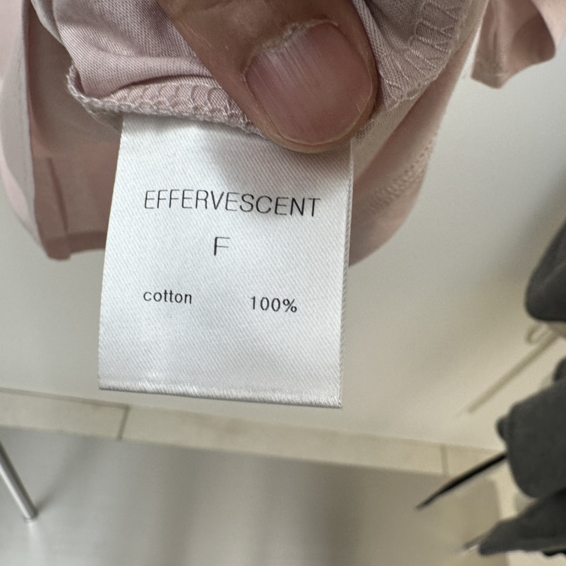 EFFERVESCENT韓國直郵㊣女裝新品職業真品時尚休閑熱賣推薦T恤evc/effervescentT恤