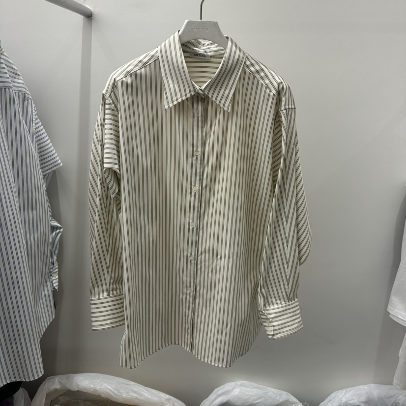 6PENCE-P東大門㊣實拍女士新品時尚休閑熱賣25秋冬襯衫蕾絲衫6PENCE-P襯衫/蕾絲衫圖色1