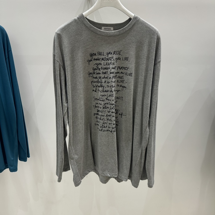 6PENCE-P東大門㊣實拍女士新品熱賣25秋冬時尚推薦長袖T恤6PENCE-P長袖T恤圖色4