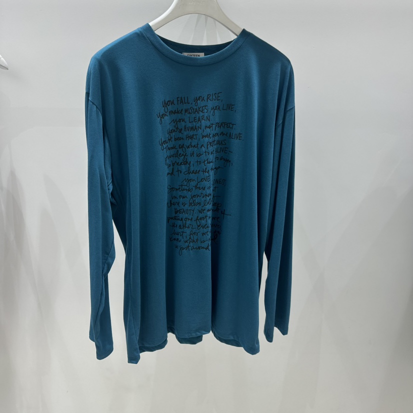 6PENCE-P東大門㊣實拍女士新品熱賣25秋冬時尚推薦長袖T恤6PENCE-P長袖T恤圖色5