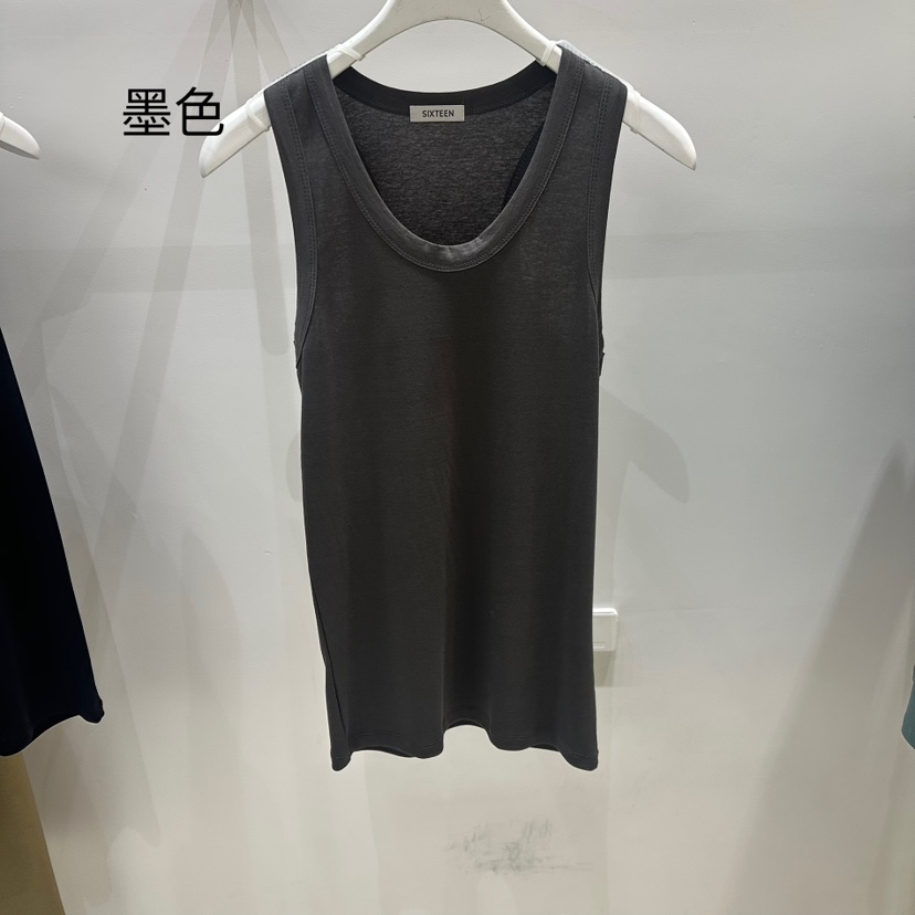 6PENCE-P東大門㊣實拍女士新品推薦時尚休閑職業熱賣吊帶背心6PENCE-P吊帶/背心圖色4
