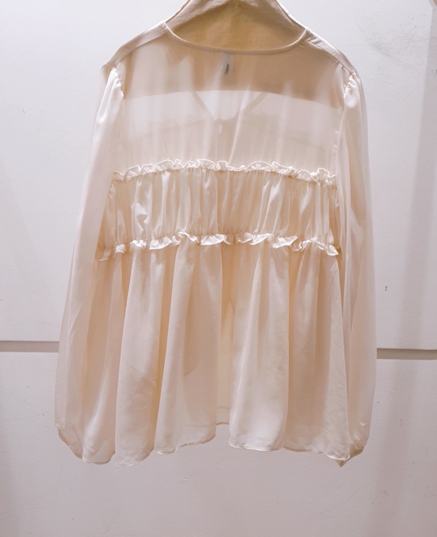 AWESOME-P韓國直郵㊣女裝新品25秋冬職業熱賣人氣襯衫蕾絲衫AWESOME-P襯衫/蕾絲衫