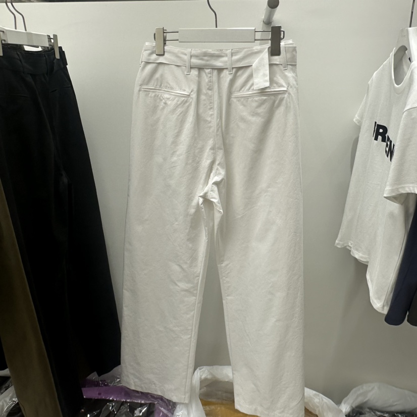 6PENCE-P東大門㊣實拍女裝新品熱賣職業25秋冬休閑褲含腰帶6PENCE-P休閑褲