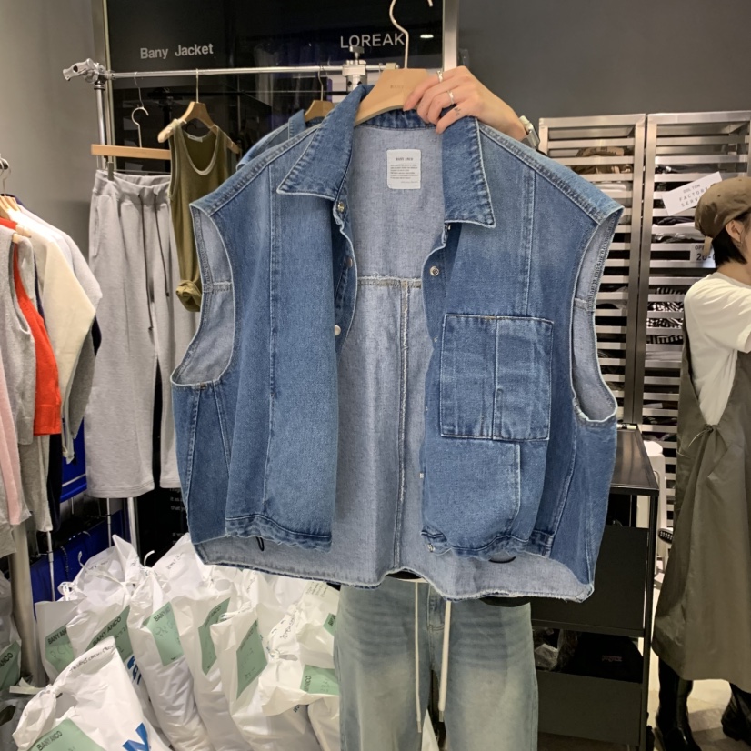 BANY ANCO東大門㊣直郵女裝新品真品推薦時尚人氣馬甲寬松BANY ANCO馬甲