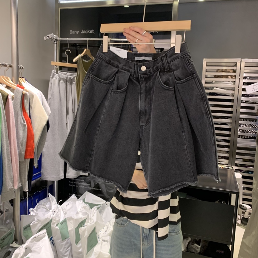 BANY ANCO韓國代購㊣女裝新品推薦時尚人氣休閑真品職業短褲BANY ANCO短褲圖色2