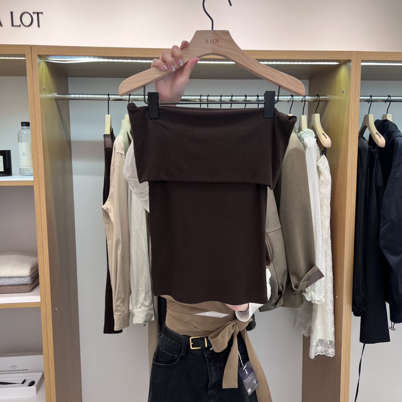 ALOT韓國直郵㊣女士新品休閑時尚25秋冬真品人氣吊帶背心天絲A LOT吊帶/背心圖色2