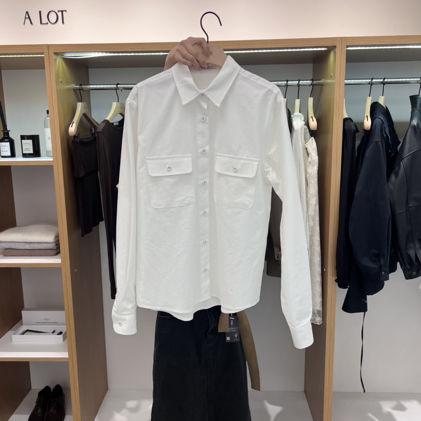 ALOT東大門㊣直郵女裝新款熱賣休閑推薦時尚職業襯衫蕾絲衫A LOT襯衫/蕾絲衫