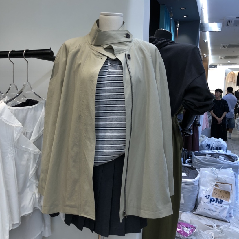 RIVEROOM東大門㊣代購女裝新品職業人氣時尚休閑熱賣真品夾克RIVEROOM夾克圖色2