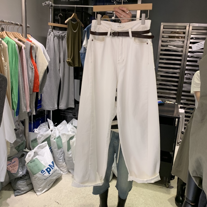 BANY ANCO東大門㊣實拍女士新品真品25秋冬牛仔褲不含腰帶口袋BANY ANCO牛仔褲