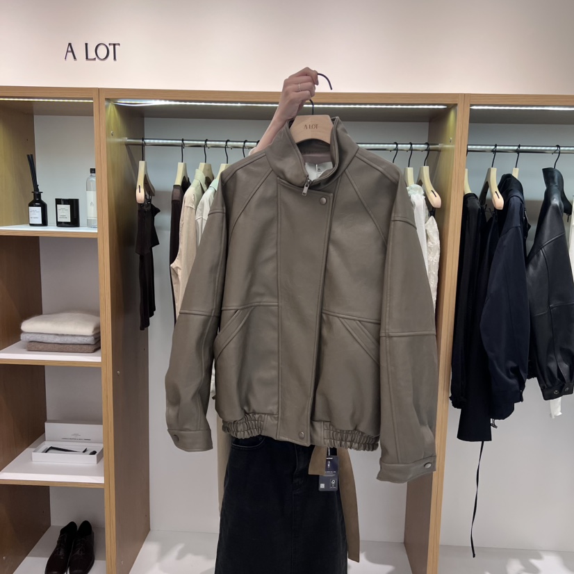 ALOT東大門㊣代購女裝新品熱賣推薦25秋冬職業休閑時尚夾克A LOT夾克圖色2