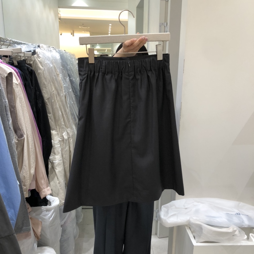 ASOME韓國代購㊣女士新品休閑25秋冬熱賣半身裙中短裙荷葉邊A.SOME半身裙/中短裙