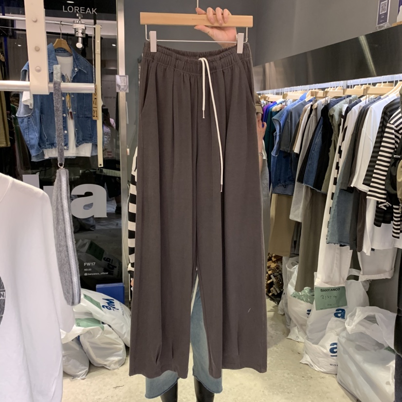 BANY ANCO東大門㊣直郵女裝新品真品熱賣時尚推薦休閑褲寬松BANY ANCO休閑褲圖色1