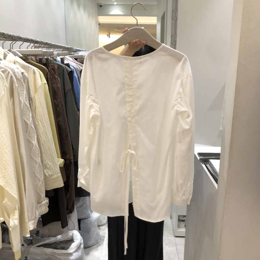 ASOME東大門㊣實拍女裝新品25秋冬推薦休閑人氣時尚襯衫蕾絲衫A.SOME襯衫/蕾絲衫