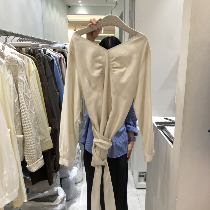 ASOME東大門㊣代購女士新款熱賣休閑時尚推薦職業襯衫蕾絲衫A.SOME襯衫/蕾絲衫圖色1