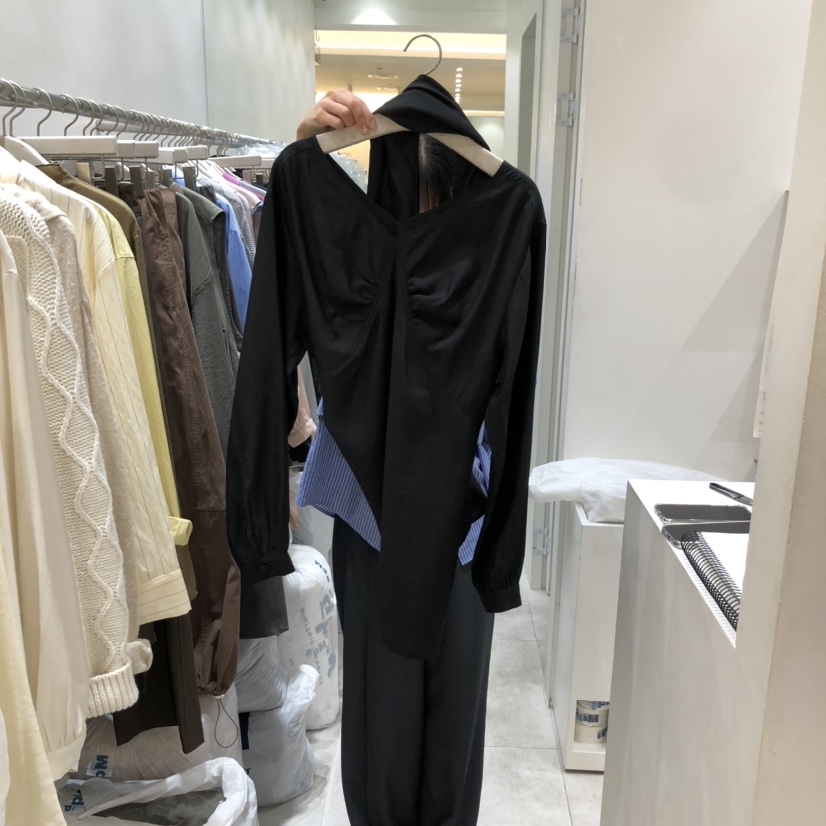 ASOME東大門㊣代購女士新款熱賣休閑時尚推薦職業襯衫蕾絲衫A.SOME襯衫/蕾絲衫圖色3
