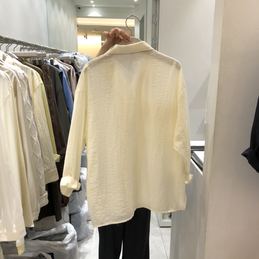 ASOME韓國直郵㊣女裝新品推薦真品時尚人氣25秋冬襯衫蕾絲衫口袋A.SOME襯衫/蕾絲衫
