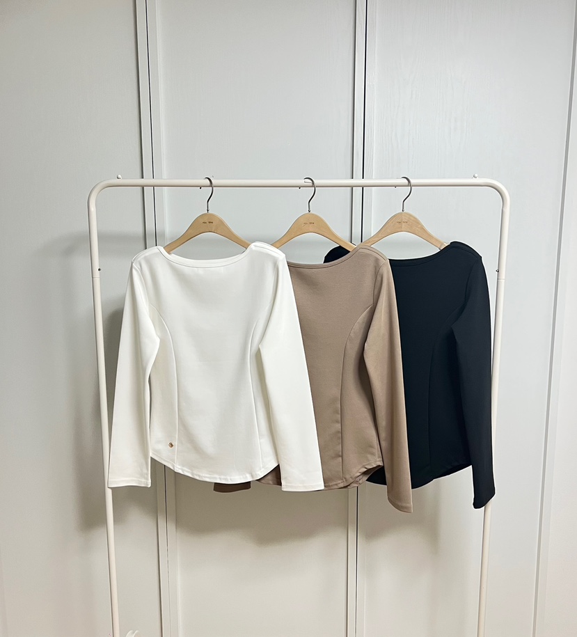 ANDYOUBROWN韓國代購㊣女裝新品25秋冬休閑時尚推薦長袖T恤ANDYOUBROWN長袖T恤