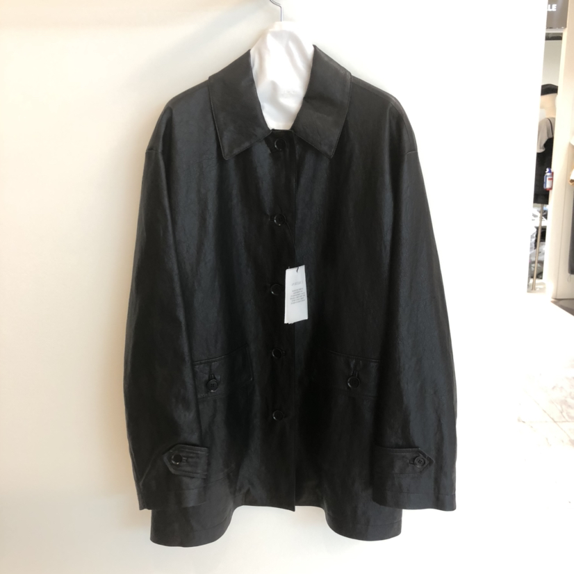 AGO韓國代購㊣女裝新品職業25秋冬熱賣人氣真品推薦皮衣皮革AGO皮衣圖色1