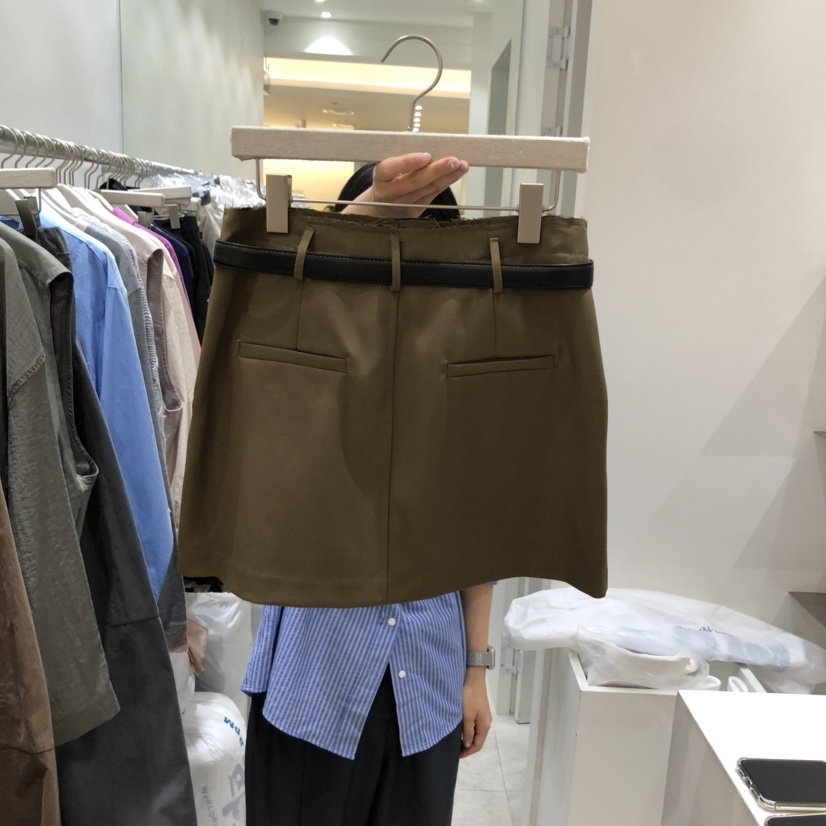 ASOME東大門㊣代購女士新品推薦真品休閑職業時尚短裙不含腰帶A.SOME短裙