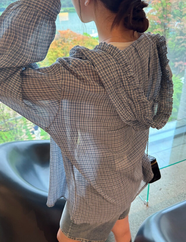 ANDYOUBROWN韓國直郵㊣女士新品人氣時尚推薦休閑襯衫蕾絲衫ANDYOUBROWN襯衫/蕾絲衫