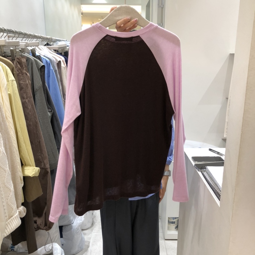 ASOME東大門㊣實拍女裝新品時尚職業休閑25秋冬熱賣長袖T恤A.SOME長袖T恤