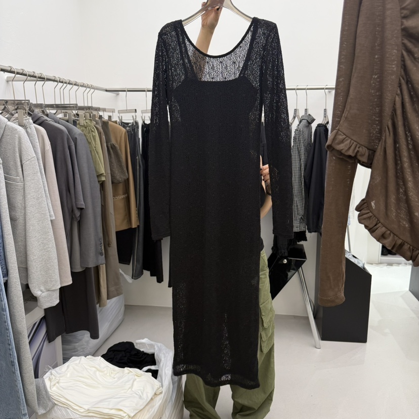 空韓國直郵㊣女裝新品休閑熱賣推薦職業真品人氣時尚連衣裙SEARE連衣裙圖色3