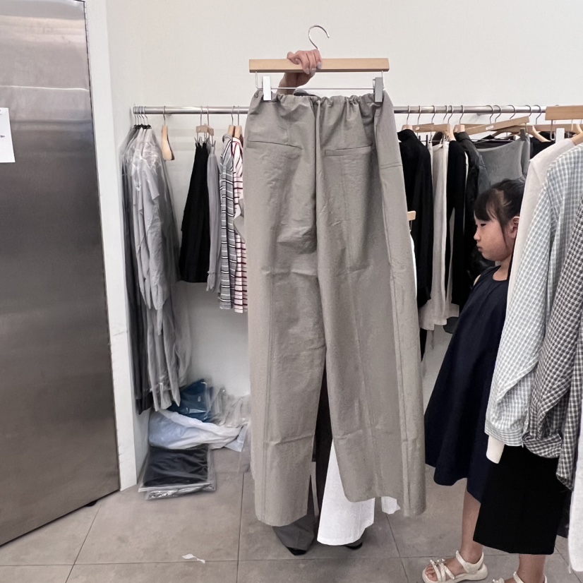 MOIBLE韓國直郵㊣女士新品時尚真品休閑25秋冬熱賣職業休閑褲MOIBLE休閑褲