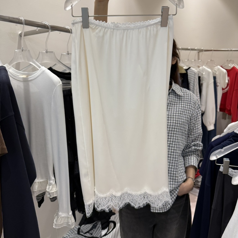 MIMME東大門㊣代購女士新款職業25秋冬真品半身裙中短裙絲綢MIMME半身裙/中短裙