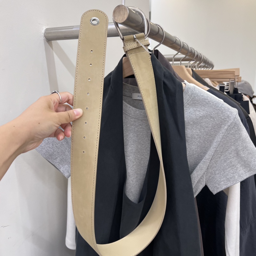 MOIBLE韓國直郵㊣女裝新品真品推薦休閑職業25秋冬腰帶腰帶MOIBLE腰帶圖色1