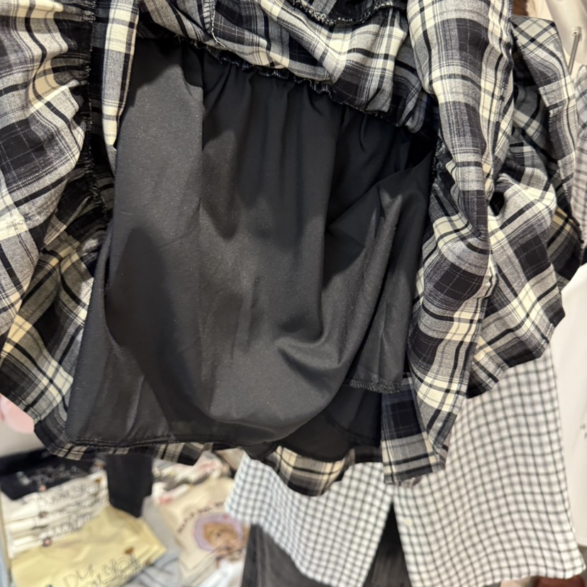 MIMME東大門㊣實拍女士新款熱賣人氣休閑時尚25秋冬短裙格紋MIMME短裙