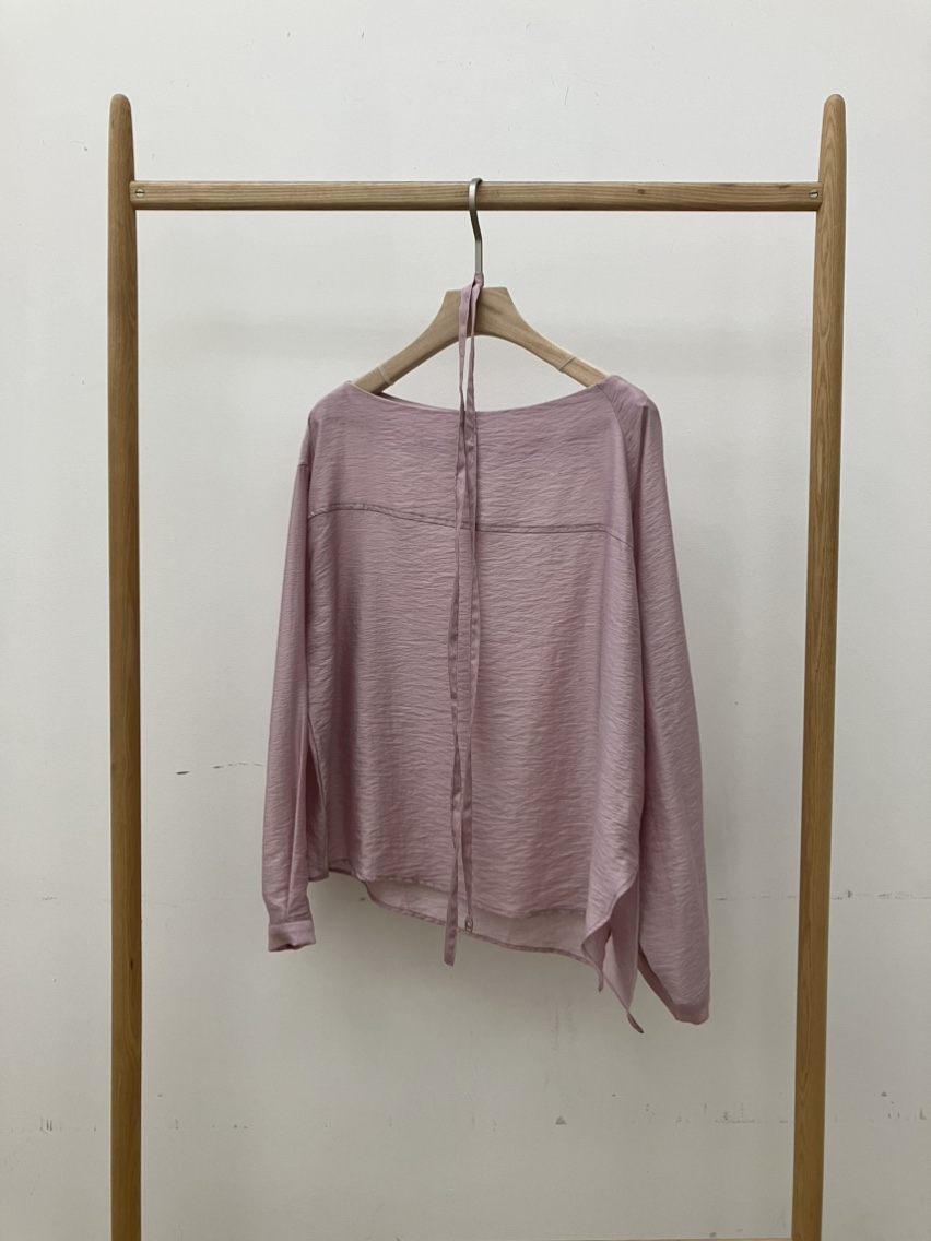 B_GARDER東大門㊣代購女裝新品職業時尚熱賣襯衫蕾絲衫含腰繩B.GARDER襯衫/蕾絲衫圖色2