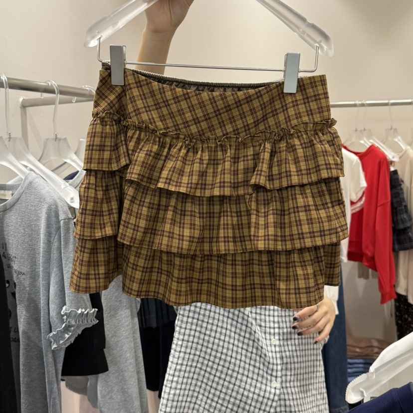 MIMME東大門㊣實拍女裝新品真品休閑25秋冬熱賣推薦人氣短裙MIMME短裙