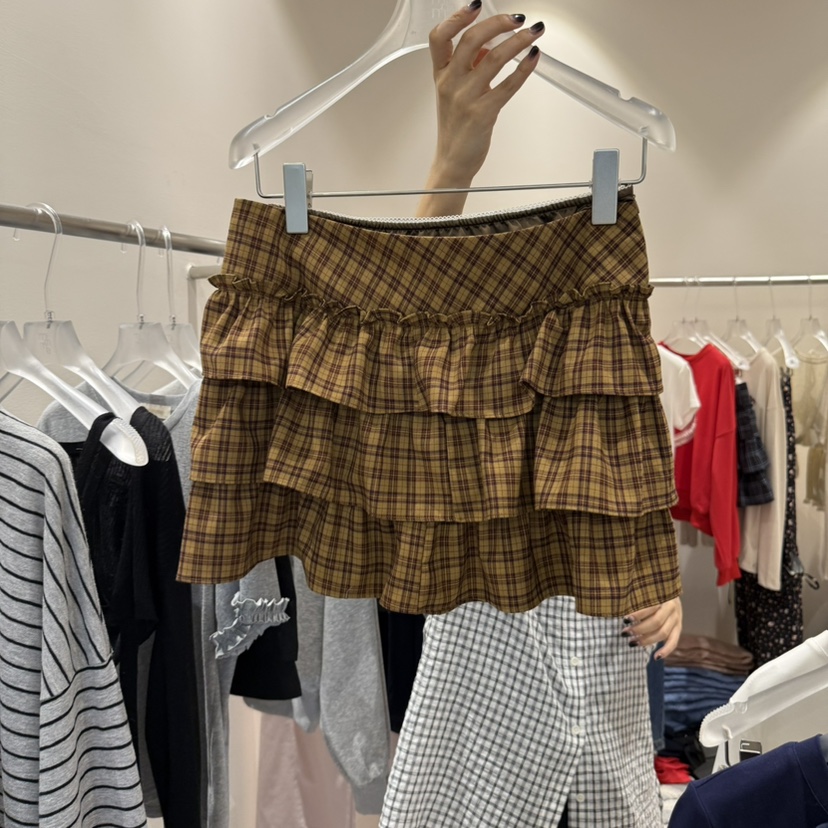 MIMME東大門㊣實拍女裝新品真品休閑25秋冬熱賣推薦人氣短裙MIMME短裙