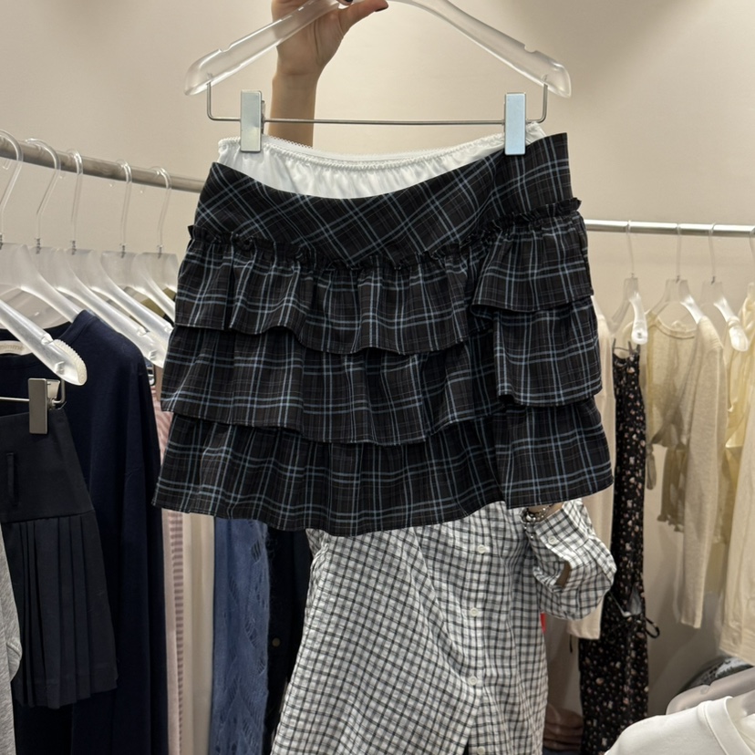 MIMME東大門㊣實拍女裝新品真品休閑25秋冬熱賣推薦人氣短裙MIMME短裙圖色2