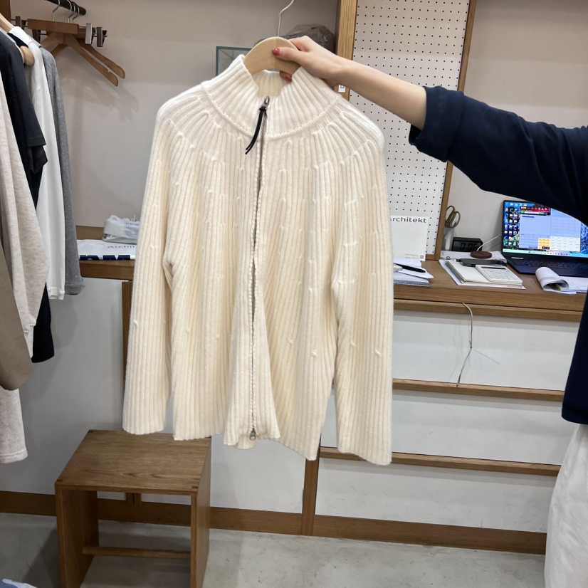 ARCHITEKT東大門㊣實拍女裝新品人氣推薦職業熱賣休閑針織衫ARCHITEKT針織衫