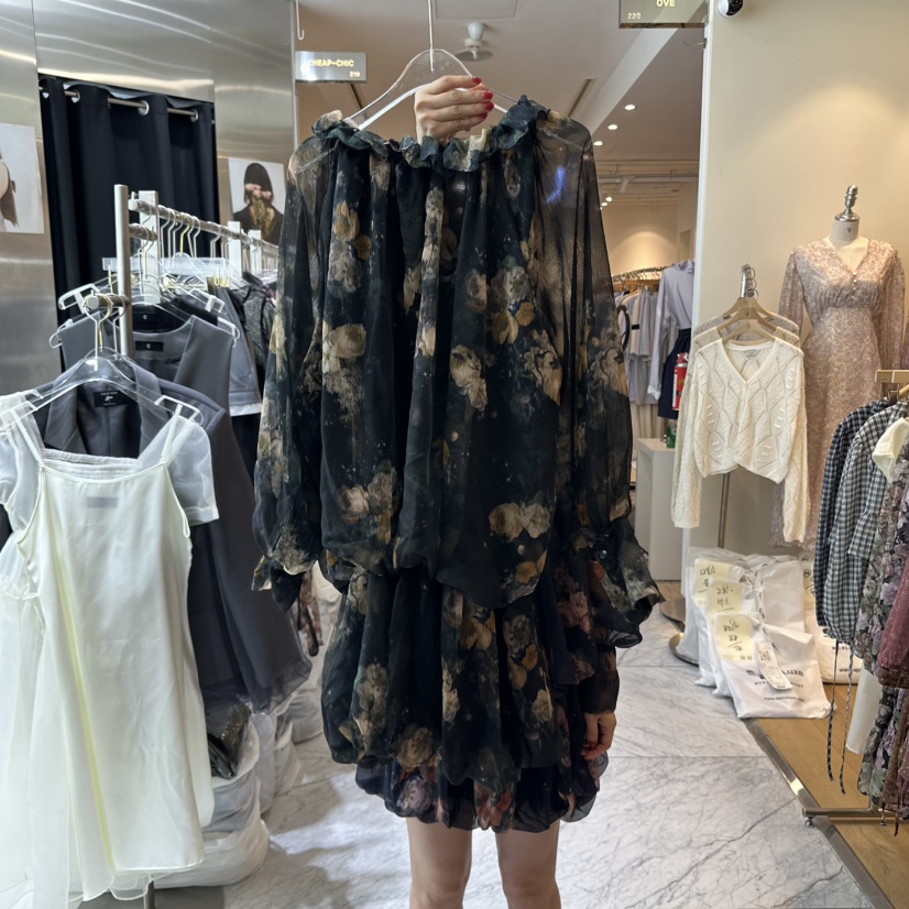 CHEAP-CHIC東大門㊣代購女裝新品推薦人氣休閑25秋冬連衣裙CHEAP-CHIC/CHARLES THE SECOND連衣裙