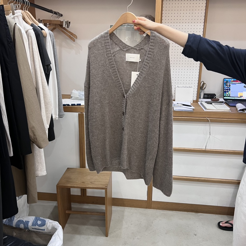 ARCHITEKT東大門㊣代購女士新品職業時尚25秋冬休閑推薦針織衫ARCHITEKT針織衫圖色2