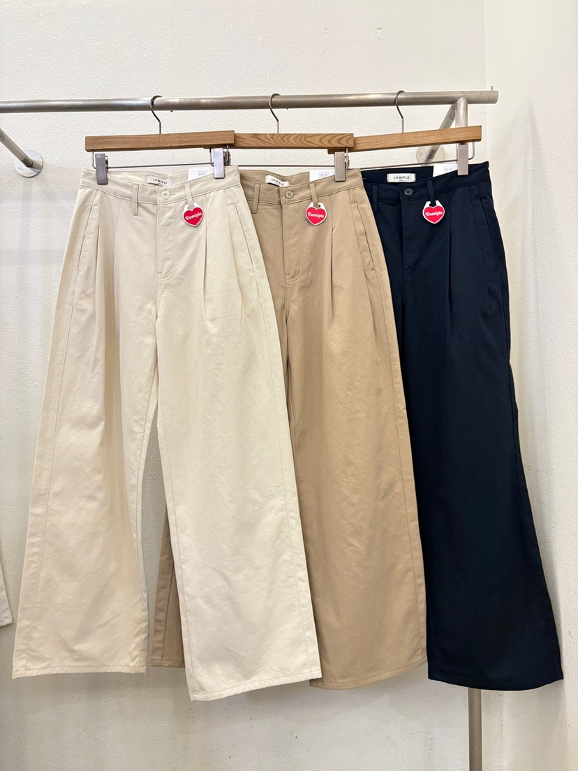 LUMIPLE韓國代購㊣女士新品25秋冬熱賣推薦真品職業人氣休閑褲LUMIPLE休閑褲