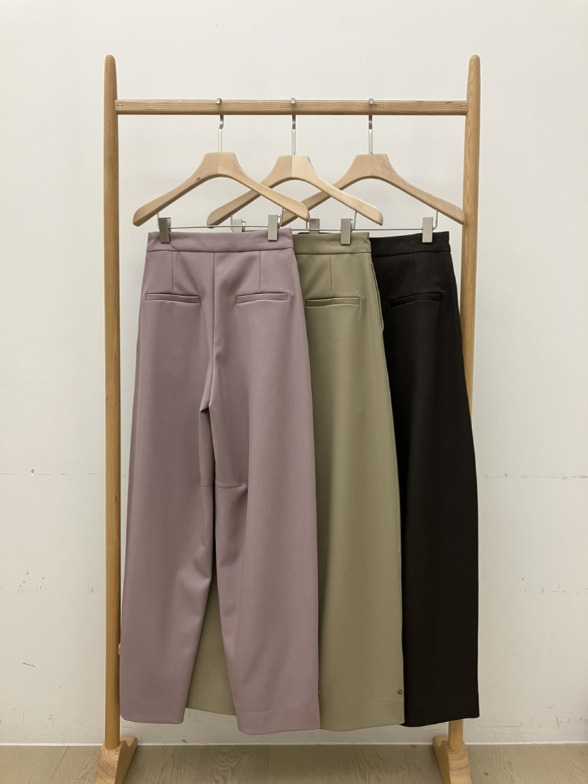 B_GARDER韓國代購㊣女士新款真品25秋冬人氣休閑休閑褲斜紋布B.GARDER休閑褲