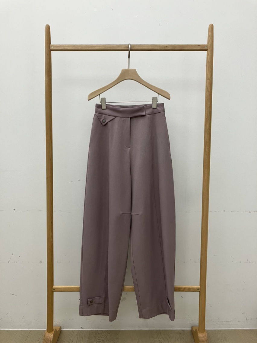 B_GARDER韓國代購㊣女士新款真品25秋冬人氣休閑休閑褲斜紋布B.GARDER休閑褲