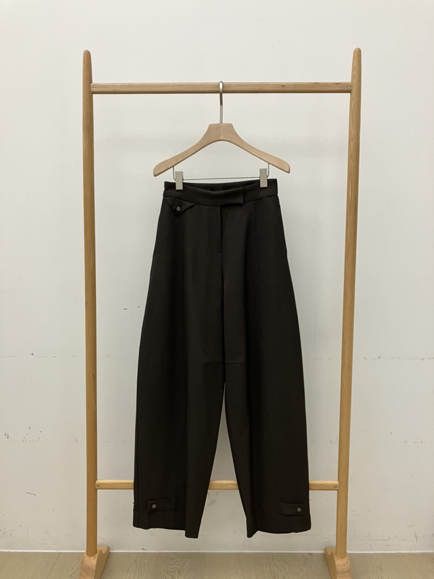 B_GARDER韓國代購㊣女士新款真品25秋冬人氣休閑休閑褲斜紋布B.GARDER休閑褲圖色3