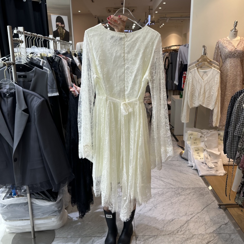 CHEAP-CHIC東大門㊣實拍女裝新品人氣推薦職業熱賣連衣裙蕾絲CHEAP-CHIC/CHARLES THE SECOND連衣裙