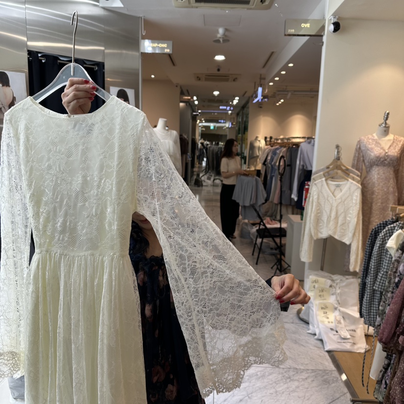 CHEAP-CHIC東大門㊣實拍女裝新品人氣推薦職業熱賣連衣裙蕾絲CHEAP-CHIC/CHARLES THE SECOND連衣裙