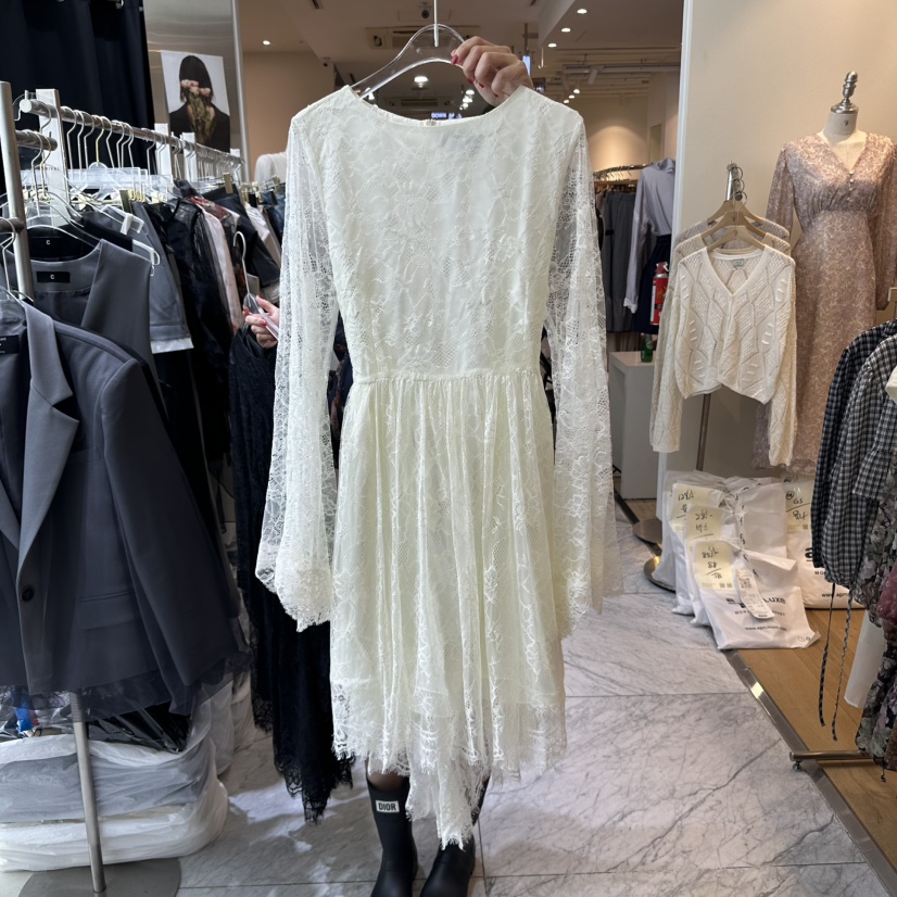CHEAP-CHIC東大門㊣實拍女裝新品人氣推薦職業熱賣連衣裙蕾絲CHEAP-CHIC/CHARLES THE SECOND連衣裙圖色1