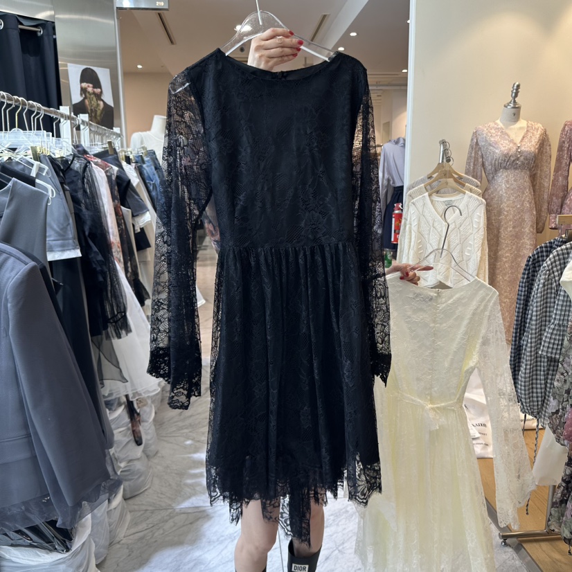 CHEAP-CHIC東大門㊣實拍女裝新品人氣推薦職業熱賣連衣裙蕾絲CHEAP-CHIC/CHARLES THE SECOND連衣裙圖色2