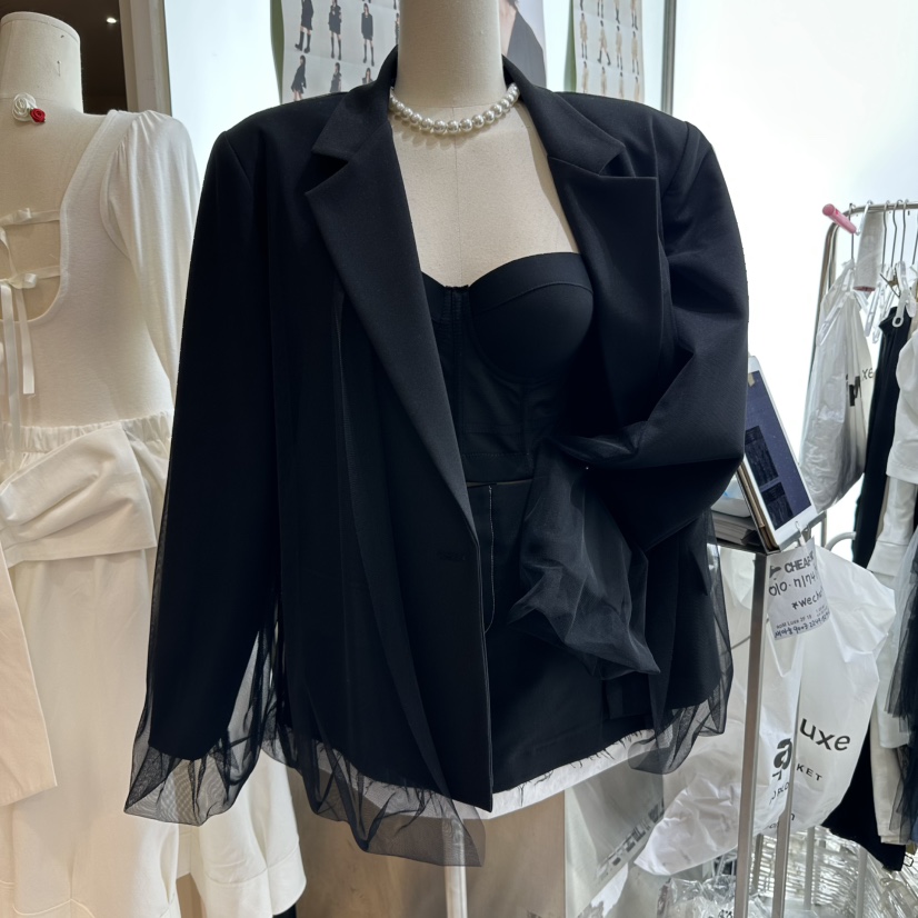 CHEAP-CHIC東大門㊣直郵女士新款熱賣職業推薦25秋冬人氣夾克CHEAP-CHIC/CHARLES THE SECOND夾克