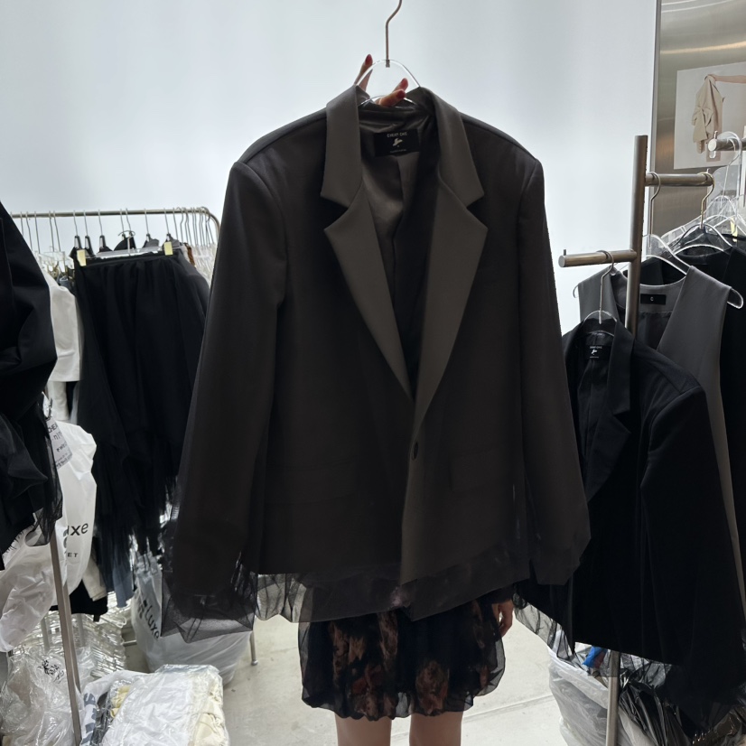 CHEAP-CHIC東大門㊣直郵女士新款熱賣職業推薦25秋冬人氣夾克CHEAP-CHIC/CHARLES THE SECOND夾克圖色2