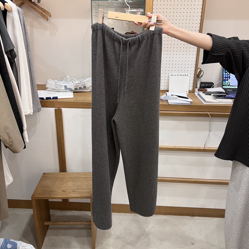 ARCHITEKT東大門㊣直郵女士新品休閑時尚推薦熱賣休閑褲羊毛ARCHITEKT休閑褲圖色2