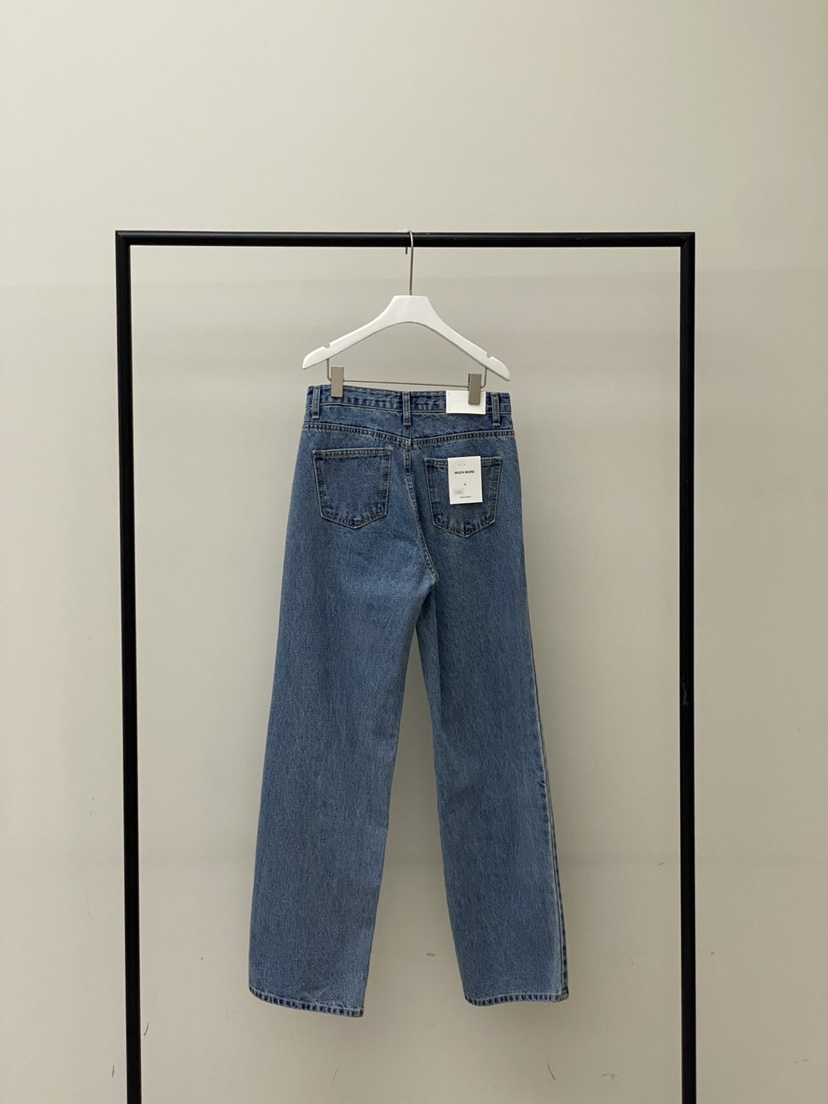 MUCH MORE東大門㊣直郵女士新品時尚25秋冬職業推薦牛仔褲MUCH MORE牛仔褲